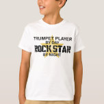 Trumpet Rock Star by Night T-Shirt