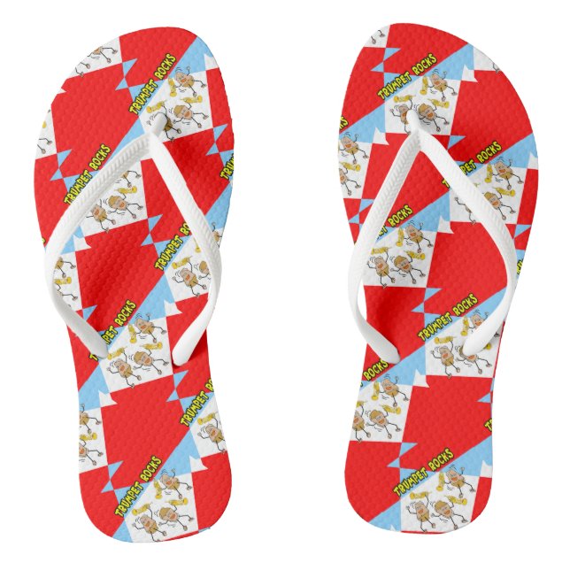 Trumpet Rocks Flip Flops (Footbed)