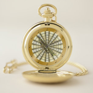 Trumpet ~ Rolled Sheet Music ~ Gold Ring ~ Notes ~ Pocket Watch