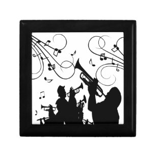 Trumpet Section Jazz Music Gift Box