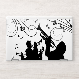 Trumpet Section Jazz Music HP Laptop Skin