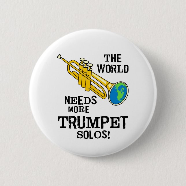 Trumpet Solos Button (Front)