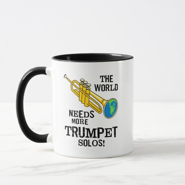 Trumpet Solos Mug (Left)
