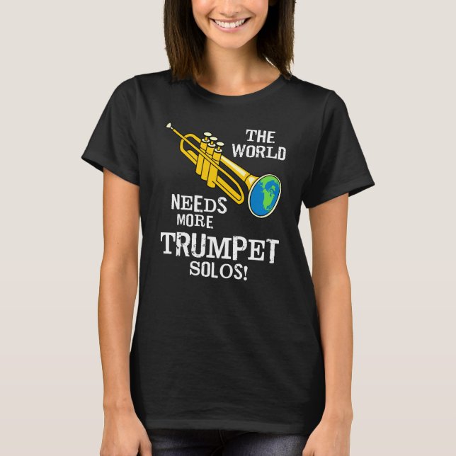 Trumpet Solos T-Shirt (Front)