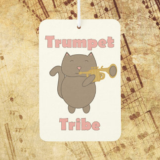 Trumpet Tribe Cat Music Air Freshener