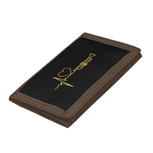 Trumpet - Trumpet Heartbeat Gift Tri-fold Wallet