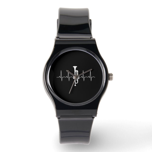 Trumpet - Trumpet Heartbeat Gift Watch (Front)