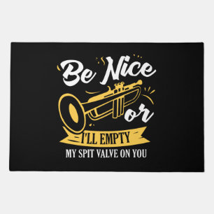 Trumpet Trumpet Player Gift Funny Trumpet Doormat