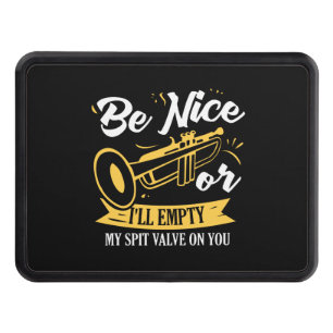 Trumpet Trumpet Player Gift Funny Trumpet Hitch Cover