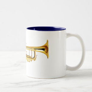 Trumpet Two-Tone Coffee Mug