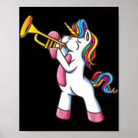Trumpet Unicorn Marching Band And Jazz Player Gift