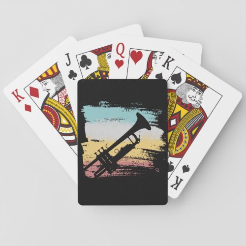 Trumpet Vintage Playing Cards