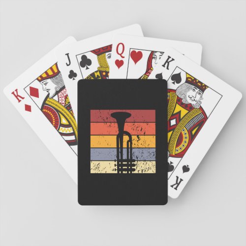 Trumpet Vintage Playing Cards