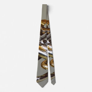 Trumpet With Lyre Neck Tie