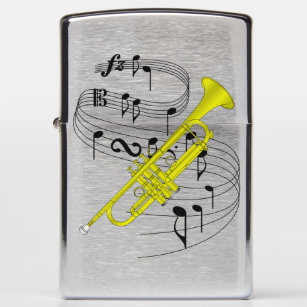 Trumpet Zippo Lighters & Matchboxes | Zazzle