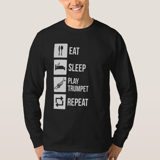 Trumpeter Instrument Trumpet_1 T-Shirt (Front)