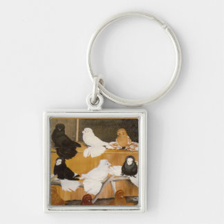 Trumpeter Pigeon Champions Keychain