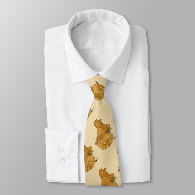 Trumpeter Pigeon Deroy Tie (Tied)
