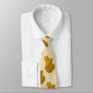 Trumpeter Pigeon Yellow Neck Tie