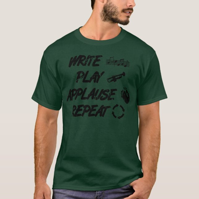 Trumpeter Quote gift T-Shirt (Front)