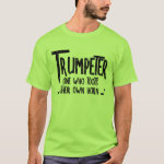 Trumpeter Rough Text T-Shirt