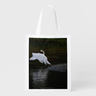 Trumpeter Swan Grocery Bag