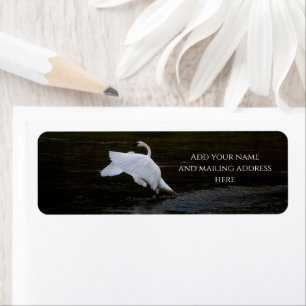 Trumpeter Swan Label