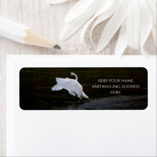 Trumpeter Swan Label