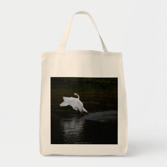 Trumpeter Swan Tote Bag (Front)