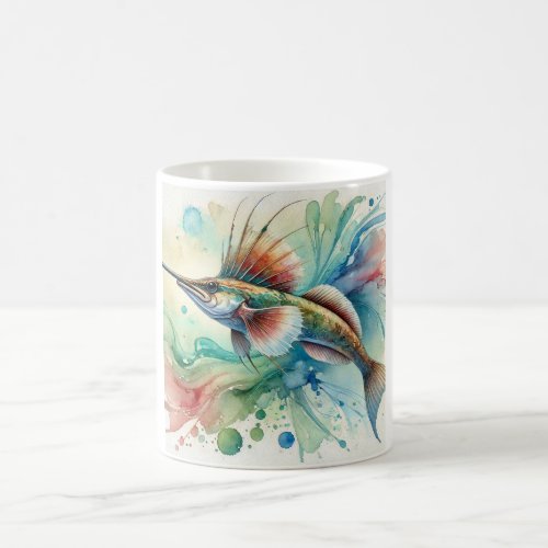 Trumpetfish 260624AREF122 _ Watercolor Coffee Mug