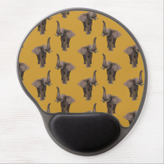 Trumpeting Elephant Gel Mouse Pad