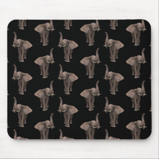 Trumpeting Elephant Mouse Pad
