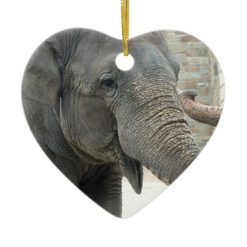 Trumpeting Elephant Ornament