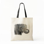 Trumpeting Elephant Tote Bag