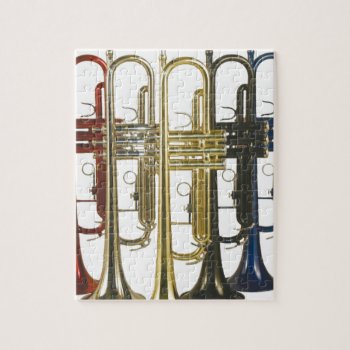 Trumpets Jigsaw Puzzle by Bubbleprint at Zazzle