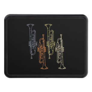 Trumpets Vintage Hitch Cover