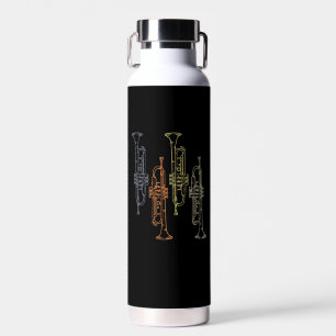 Trumpets Vintage Water Bottle