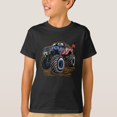 Trumpinator Monster Truck T_Shirt