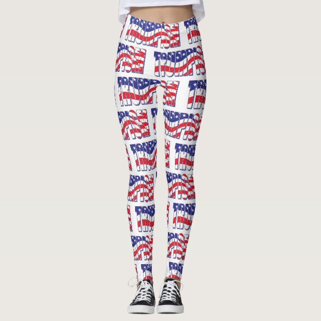 Trumpism - President Trumps Policies for America Leggings (Front)