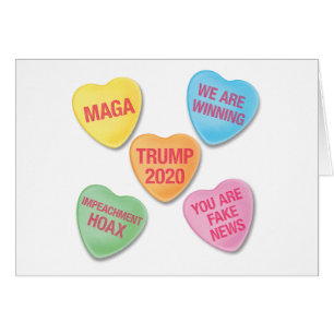 Trumpisms Candy Hearts Valentine Cards