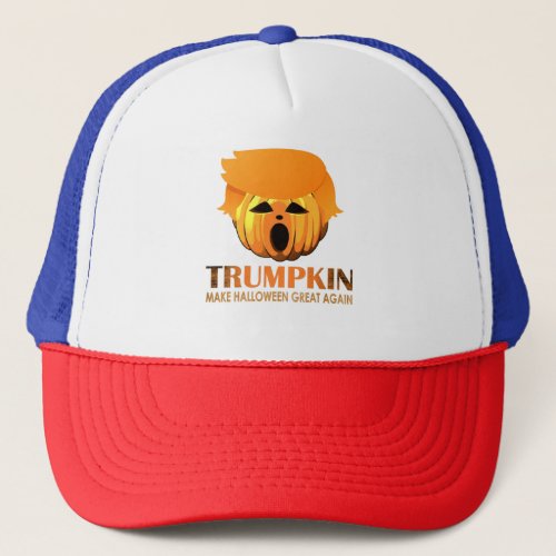 Trumpkin 2020 Make Halloween Great Again Trucker Hat