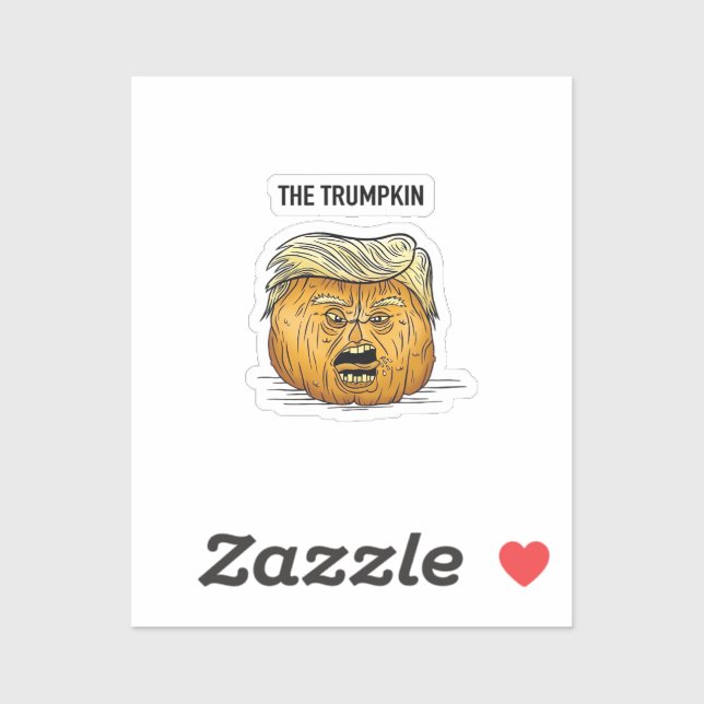 Trumpkin Classic & Basic Design Sticker (Sheet)
