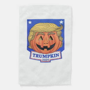 Trumpkin Classic – Funny Halloween Quote Garden Flag