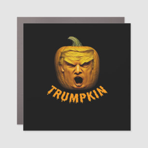 Trumpkin – Funny Donald Pumpkin Halloween Classic Car Magnet
