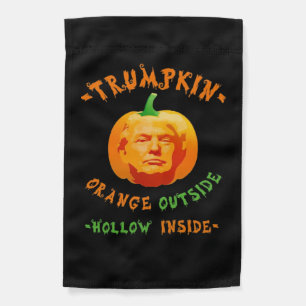 Trumpkin Funny Halloween Classic Garden Flag