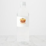 Trumpkin Funny Halloween Pumpkin – Classic Costume Water Bottle Label