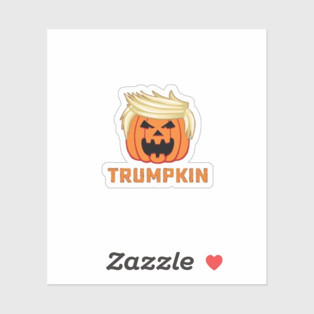 Trumpkin – Funny Parody Slogan Sticker (Sheet)
