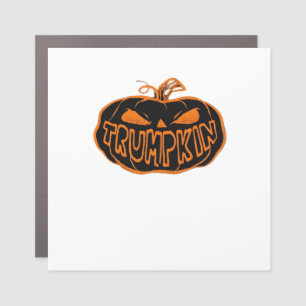 Trumpkin Halloween Car Magnet