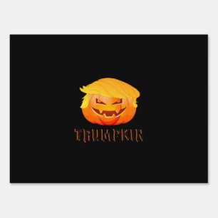 Trumpkin Halloween Classic Sign