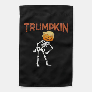 Trumpkin Halloween Funny Classic Garden Flag